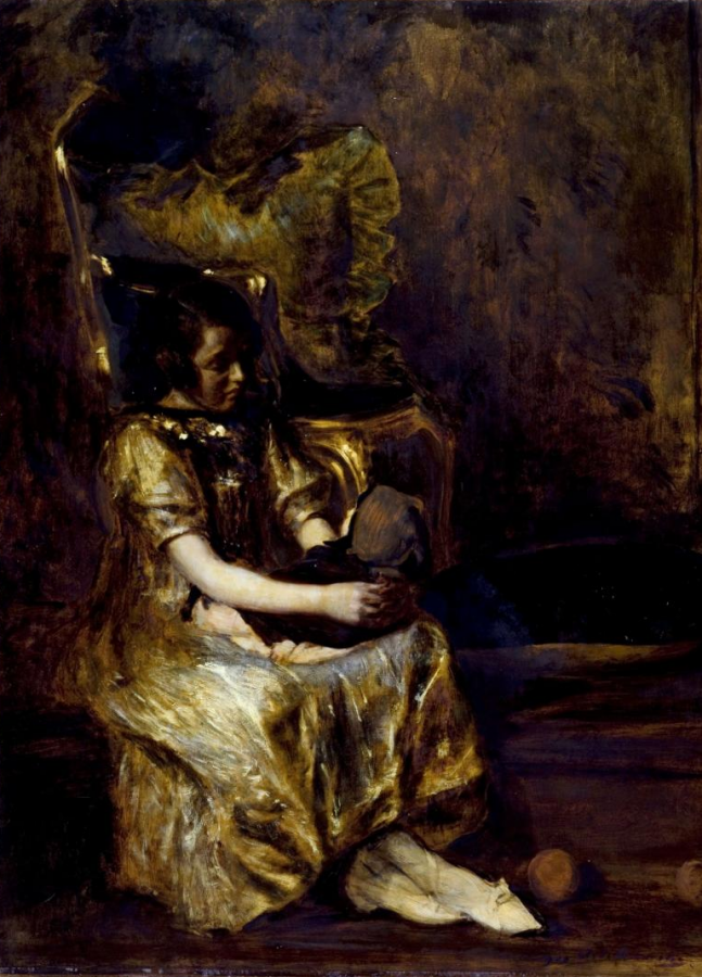 Désirée Manfred à la poupée