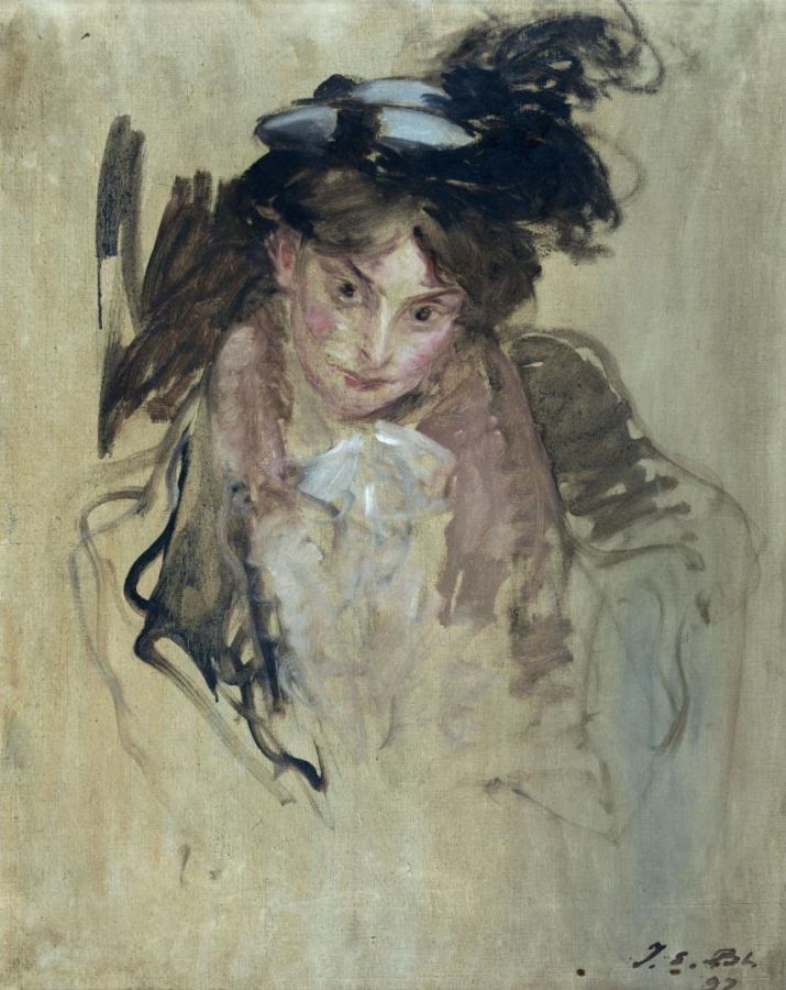 Femme au chapeau