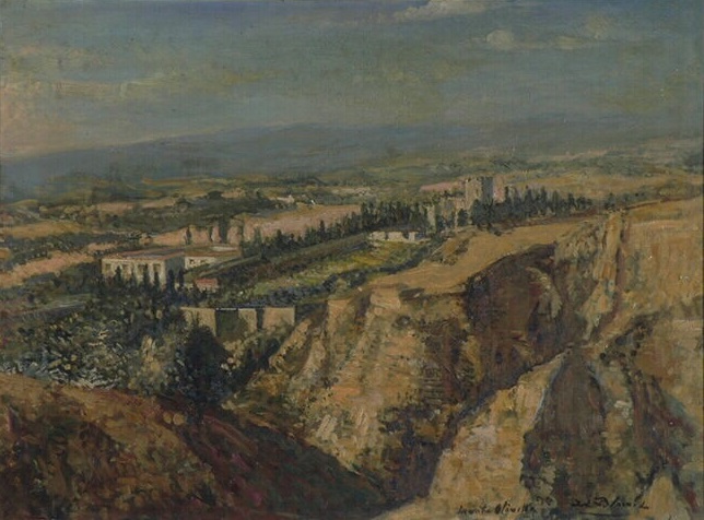 Abbaye de Santa Maria de Monte Oliveto Maggiore, Toscane