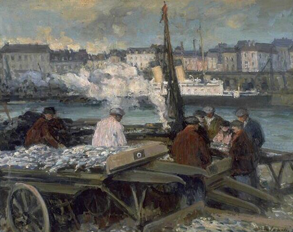 L’arrivée des harengs à Dieppe