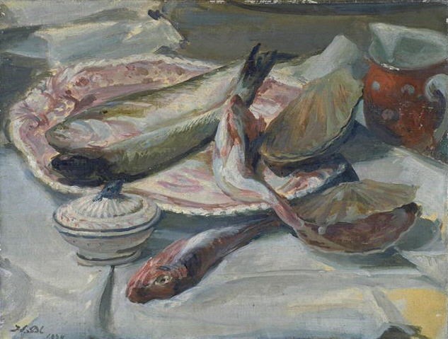 Nature morte aux poissons