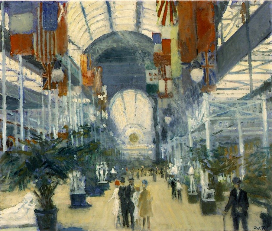 L’intérieur de Crystal Palace, Londres